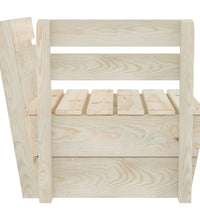 Modulares Palettensofa Eckteil Imprägniertes Fichtenholz