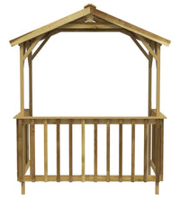 Grillpavillon Kiefernholz Imprägniert 163,5x93x210 cm