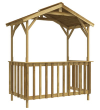 Grillpavillon Kiefernholz Imprägniert 163,5x93x210 cm