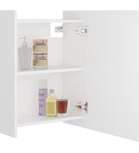 Bad-Spiegelschrank Weiß 62,5x20,5x64 cm Holzwerkstoff