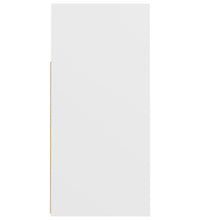 Sideboard mit LED-Leuchten Weiß 80x35x75 cm