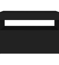 TV-Schränke LED-Leuchten 2 Stk. Schwarz 60x35x40cm