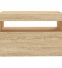 TV-Schrank mit LED-Leuchten Sonoma-Eiche 60x35x40 cm