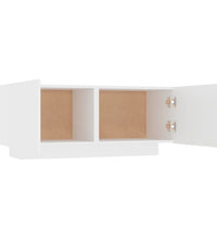 TV-Schrank Weiß 100x35x40 cm Holzwerkstoff