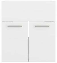 Waschbeckenunterschrank Hochglanz-Weiß 41x38,5x46cm