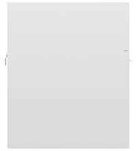 Waschbeckenunterschrank Hochglanz-Weiß 41x38,5x46cm