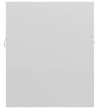Waschbeckenunterschrank Hochglanz-Weiß 80x38,5x46cm