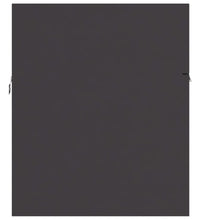 Waschbeckenunterschrank Grau 90x38,5x46 cm Holzwerkstoff