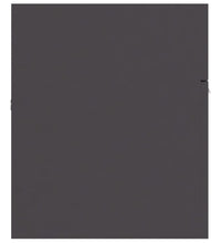 Waschbeckenunterschrank Grau 100x38,5x46 cm Holzwerkstoff