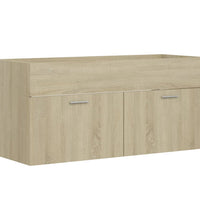 Waschbeckenunterschrank Sonoma-Eiche 100x38,5x46cm