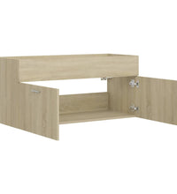 Waschbeckenunterschrank Sonoma-Eiche 100x38,5x46cm