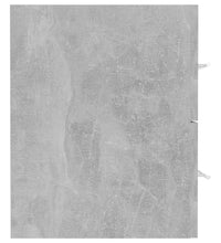 Waschbeckenunterschrank Betongrau 41x38,5x48 cm Holzwerkstoff