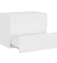 Waschbeckenunterschrank Weiß 60x38,5x45 cm Holzwerkstoff