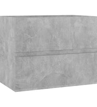 Waschbeckenunterschrank Betongrau 60x38,5x45 cm Holzwerkstoff