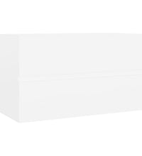 Waschbeckenunterschrank Weiß 80x38,5x45 cm Holzwerkstoff