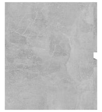 Waschbeckenunterschrank Betongrau 80x38,5x45 cm Holzwerkstoff