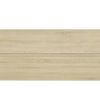 Waschbeckenunterschrank Sonoma-Eiche 90x38,5x45cm Holzwerkstoff