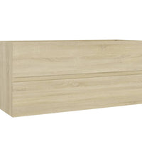 Waschbeckenunterschrank Sonoma-Eiche 100x38,5x45 cm