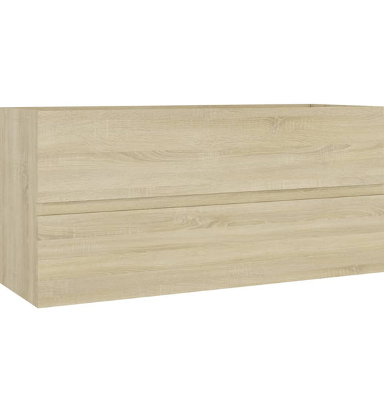 Waschbeckenunterschrank Sonoma-Eiche 100x38,5x45 cm