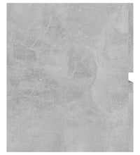 Waschbeckenunterschrank Betongrau 100x38,5x45 cm Holzwerkstoff