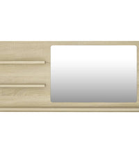 Badspiegel Sonoma-Eiche 90x10,5x45 cm Holzwerkstoff
