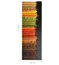 Küchenteppich Waschbar Gewürze 60x300 cm