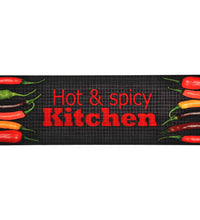Küchenteppich Waschbar Hot & Spicy 60x300 cm