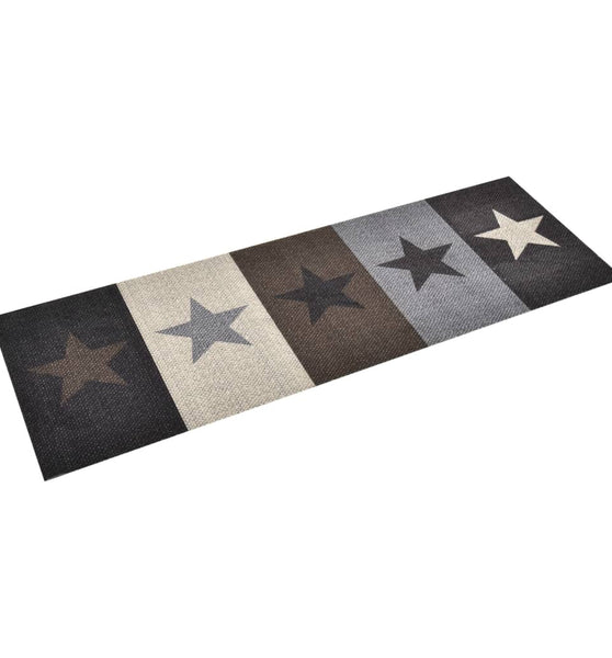 Küchenteppich Waschbar Sterne 60x300 cm