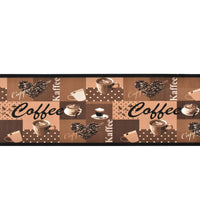 Küchenteppich Waschbar Kaffee Braun 60x300 cm