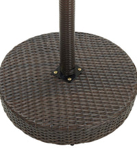 5-tlg. Gartenbar-Set Poly Rattan Braun