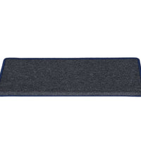 Stufenmatten 15 Stk. 65x21x4 cm Grau und Blau