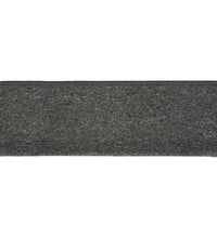 Stufenmatten 15 Stk. 65x21x4 cm Grau und Schwarz