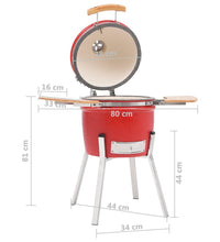 Kamado-Grill und Smoker Keramik 81 cm