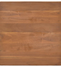 Couchtisch 65x65x33 cm Teak Massivholz