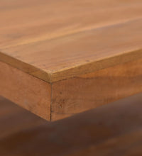 Couchtisch 65x65x33 cm Teak Massivholz