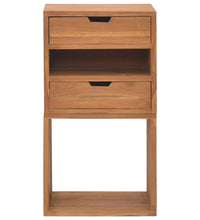 Beistellschrank 40x30x76 cm Teak Massivholz