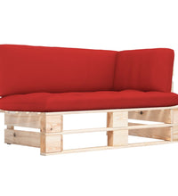 Outdoor-Ecksofa Paletten Kiefernholz Imprägniert