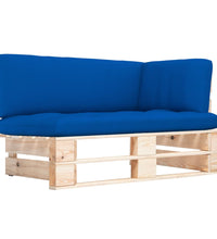 Outdoor-Ecksofa Paletten Kiefernholz Imprägniert