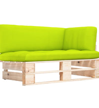 Outdoor-Ecksofa Paletten Kiefernholz Imprägniert
