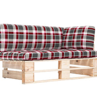 Outdoor-Ecksofa Paletten Kiefernholz Imprägniert