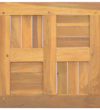 Tischplatte Quadratisch 40x40x2,5 cm Massivholz Teak