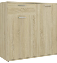 Sideboard Sonoma-Eiche 80x36x75 cm Holzwerkstoff