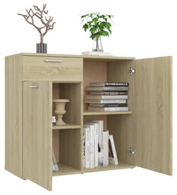 Sideboard Sonoma-Eiche 80x36x75 cm Holzwerkstoff