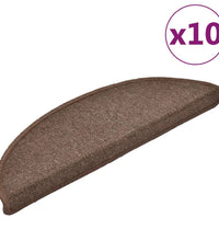 Stufenmatten 10 Stk. 56x17x3 cm Kaffeebraun