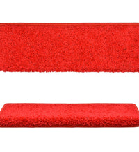 Stufenmatten 10 Stk. 65x21x4 cm Rot