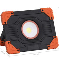 LED-Strahler Tragbar ABS 10W Kaltweiß
