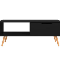 Couchtisch Schwarz 100x49,5x43 cm Holzwerkstoff