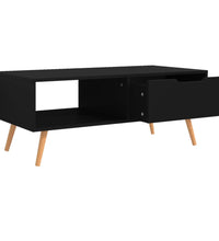 Couchtisch Schwarz 100x49,5x43 cm Holzwerkstoff