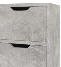 Sideboard Betongrau 90x30x72 cm Holzwerkstoff