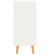 Sideboard Weiß und Sonoma-Eiche 90x30x72 cm Holzwerkstoff